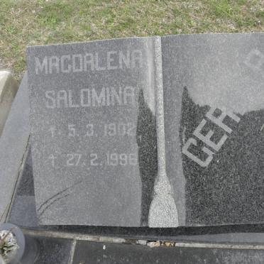 GERBER Magdalena Salomina 1902-1996