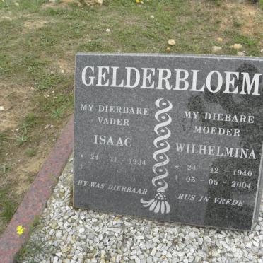 GELDERBLOEM Isaac 1934- &amp; Wilhelmina 1940-2004