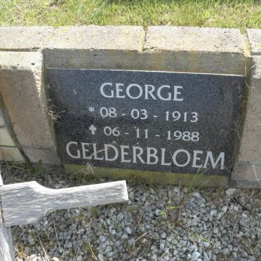 GELDERBLOEM George 1913-1988
