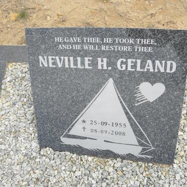GELAND Neville H. 1955-2008
