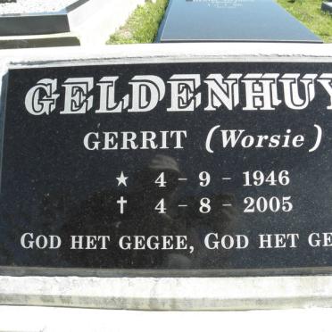 GELDENHUYS Gerrit 1946-2005