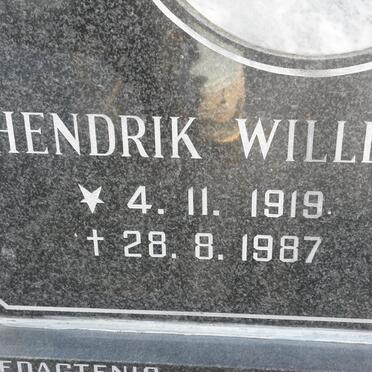 GERICKE Hendrik Willem 1919-1987