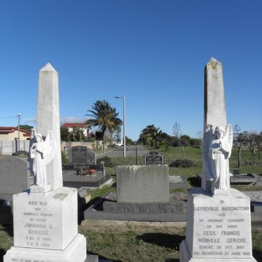 GERICKE Cecil Francis Morville 1890-1952 &amp; Johanna G. 1900-1982