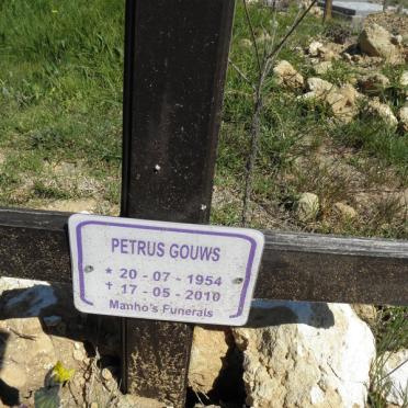 GOUWS Petrus 1954-2010
