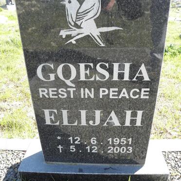 GQESHA Elijah 1951-2003