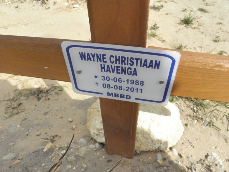 HAVENGA Wayne Christiaan 1988-2011