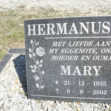 HERMANUS Mary 1935-2002