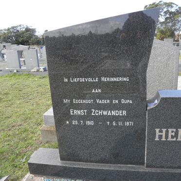 HEESE Ernst Zchwander 1910-1971