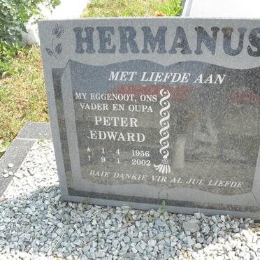 HERMANUS Peter Edward 1956-2002