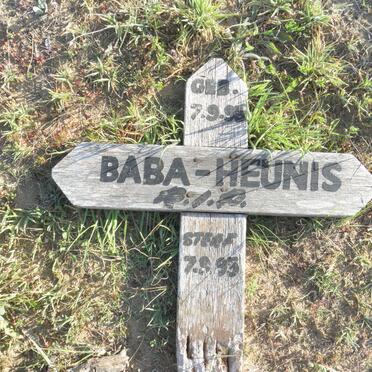 HEUNIS Baba 1995-1995