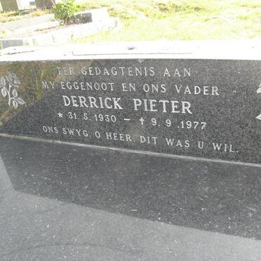 HEUNIS Derrick Pieter 1930-1977
