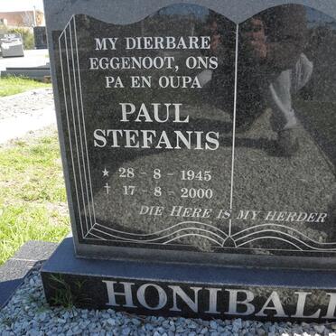 HONIBALL Paul Stefanis 1945-2000