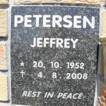 PETERSEN Jeffrey 1952-2008