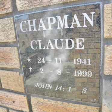 CHAPMAN Claude 1941-1999