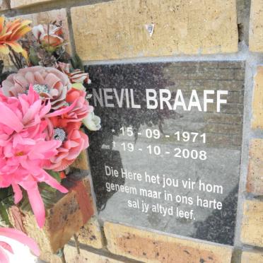 BRAAFF Nevil 1971-2008