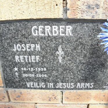 GERBER Joseph Retief 1939-2006