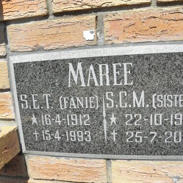 MAREE S.E.T. 1912-1993 &amp; S.C.M. 1915-2009