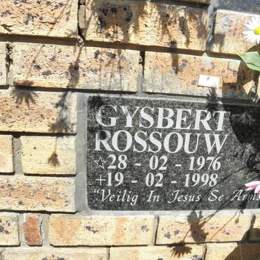 ROSSOUW Gysbert 1976-1998