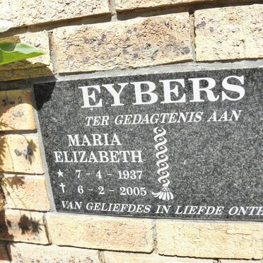 EYBERS Maria Elizabeth 1937-2005