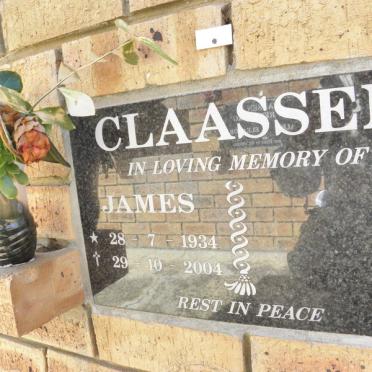 CLAASSEN James 1934-2004