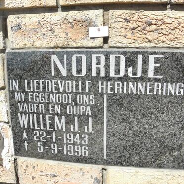 NORDJE Willem J.J. 1943-1996