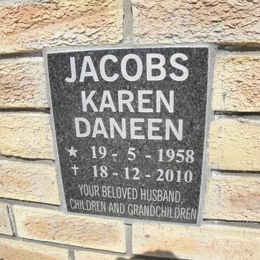 JACOBS Karen Daneen 1958-2010