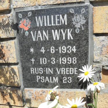 WYK Willem, van 1934-1998 