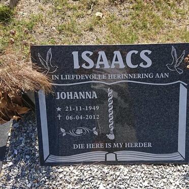 ISAACS Johanna 1949-2012