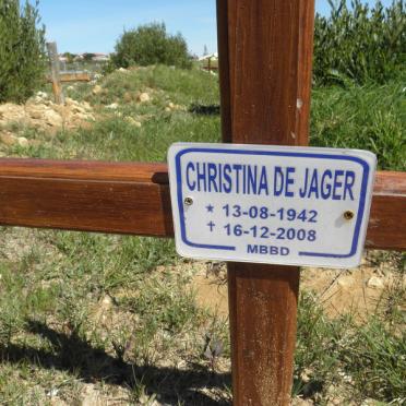 JAGER Christina, de 1942-2008