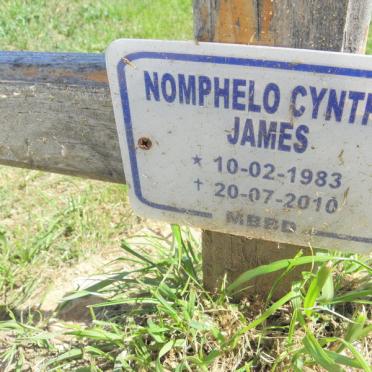 JAMES Nomphelo Cynthia 1983-2010