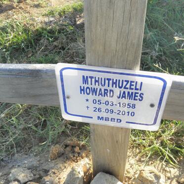 JAMES Mthuthuzeli Howard 1958-2010