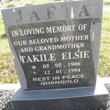 JAFTA Takile Elsie 1906-1994