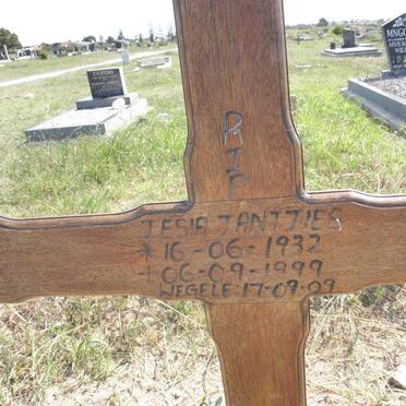 JANTJIES Tesia 1932-1999