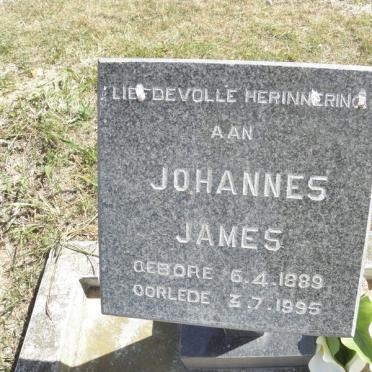 JAMES Johannes 1889-1995