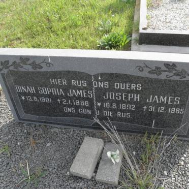 JAMES Joseph 1892-1985 &amp; Dinah Sophia 1901-1986