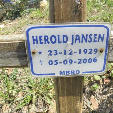 JANSEN Herold 1929-2006