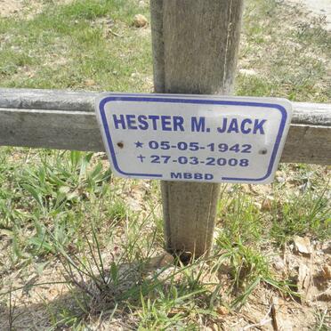 JACK Hester M. 1942-2008