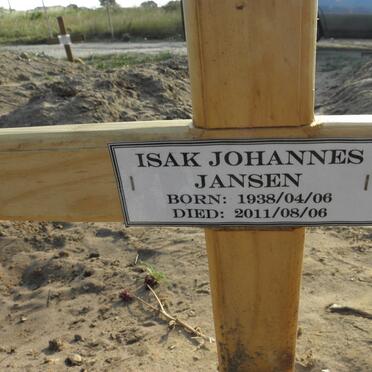 JANSEN Isak Johannes 1938-2011