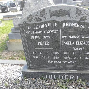 JOUBERT Pieter 1885-1949 &amp; Engela Elizabeth 1884-1973