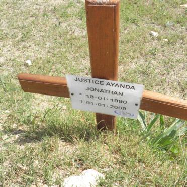 JONATHAN Justice Ayanda 1990-2009