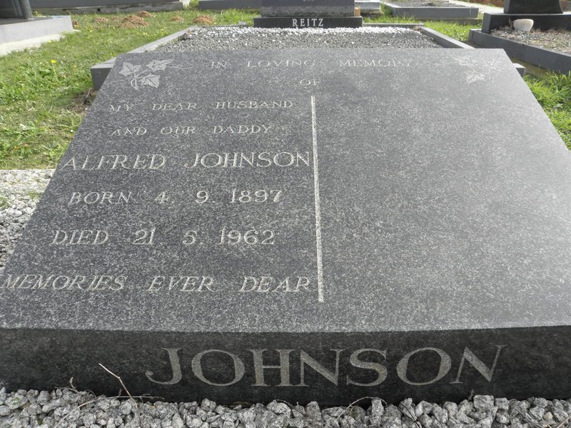 JOHNSON Alfred 1897-1962