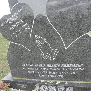 JONES Rosina 1945-2001