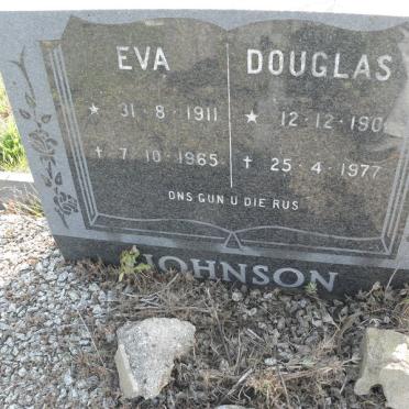 JOHNSON Douglas 1904-1977 &amp; Eva 1911-1965