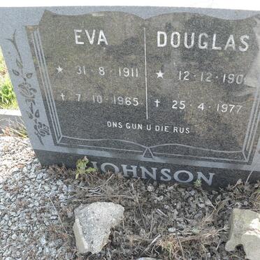 JOHNSON Douglas 1904-1977 &amp; Eva 1911-1965