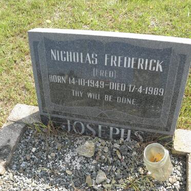 JOSEPHS Nicholas Frederick 1949-1989