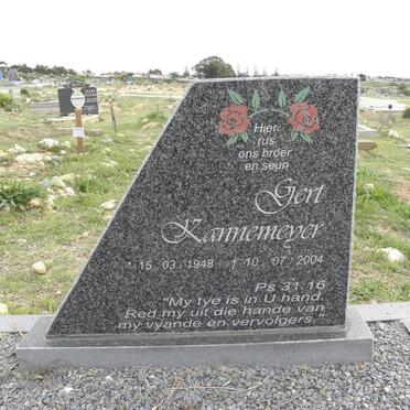 KANNEMEYER Gert 1948-2004