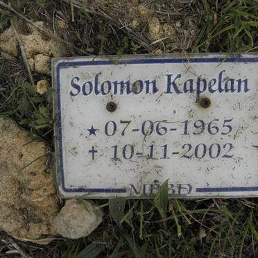 KAPELAN Solomon 1965-2002