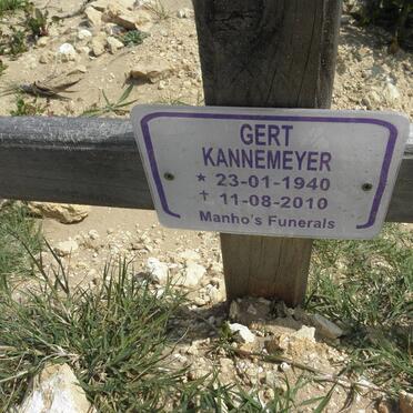 KANNEMEYER Gert 1940-2010
