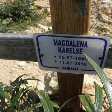 KARELSE Magdalena 1945-2010