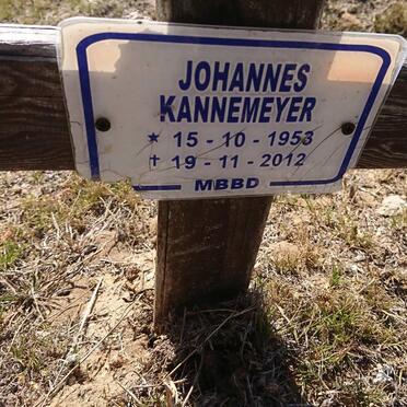 KANNEMEYER Johannes 1953-2012